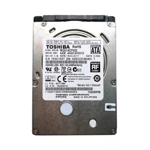 Toshiba 320GB MQ01ACF032 7200RPM 16MB SATA 2.5" Laptop HDD Hard Disk Drive - Picture 1 of 3