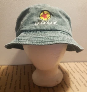 Heineken US Open 1999 Tennis Bucket Hat Green Promo Adult #H3 - Picture 1 of 7