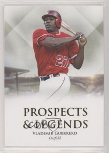 2020 Futera Unique Baseball Onyx Prospects & Legends Vladimir Guerrero #46 HOF