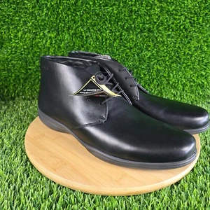 Ecco Mens Grenoble Low Cut Lace Black Leather Gore-Tex Dress Shoe Size 13 NIB - Picture 1 of 6