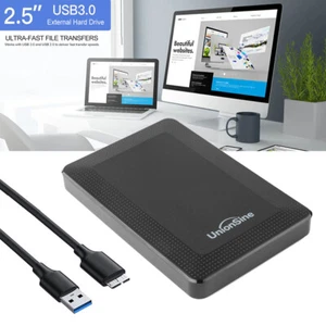 1TB 2TB 4TB External Hard Drive USB 3.0 Data Backup & Storage for Home-Office - Afbeelding 1 van 12