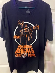 Cincinnati Bengals Junk Food Star Wars T-shirt, size XL - Picture 1 of 6