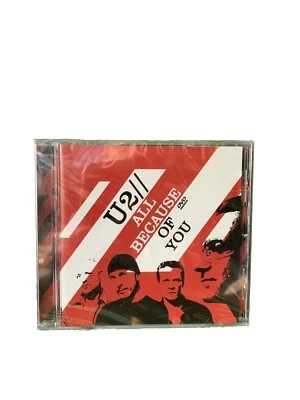 U2 - ALL BECAUSE OF YOU 2005 EU DVD and Audio New And Sealed Please Read - Image 1 of 4