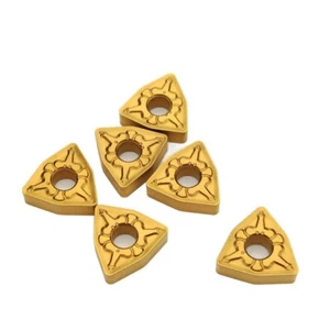 10pcs WNMG080412-TM LF9018 WNMG433 carbide turning inserts WNMG08 R1.2 for steel - Imagen 1 de 5