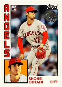 🔥🔥 SHOHEI OHTANI "ROOKIE" ERROR 1984 RETRO 2019 TOPPS UPDATE #84-25 ANGELS MVP - Picture 1 of 4