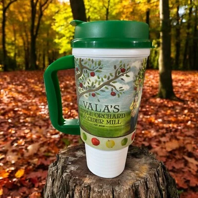 Vala's Pumpkin Patch Fall Family Fun Plastic Mug, Halloween 2018 Valas Omaha, NE - Image 1 of 4