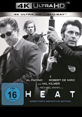 Heat - 4K Ultra HD - (Al Pacino + Val Kilmer) # UHD+BLU-RAY-NEU - Bild 1 von 4