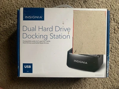 Insignia NS-PCHDEDS19 2-Bay Hard Drive Docking Station - Image 1 of 2