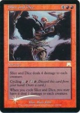 MtG x1 Foil Slice and Dice Onslaught - Magic the Gathering - TCG