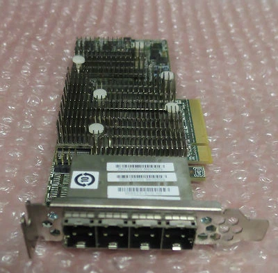 Dell LSI Logic 8TX6T Powervault MD3960 Skylab Quad Port Controller Adapter Card - Image 1 of 4
