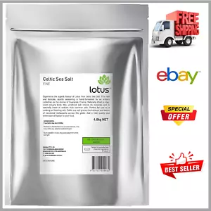 Lotus Sea Salt Celtic Fine 4.8kg Bulk Pack Au - Picture 1 of 9