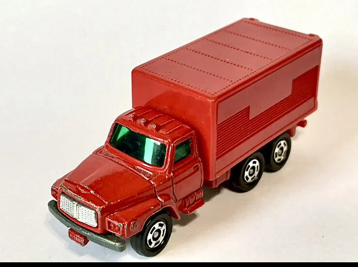 Vintage Tomica Nissan Diesel "Van & Storage" Box Truck (1980s Tomy Pocket Cars) - Image 1 of 4