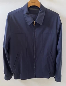 Chaqueta Paul Smith Para Hombres Cerruti Lana Cremallera Completa Talla M Nueva $895 M1R-910U-G01329 - Imagen 1 de 11