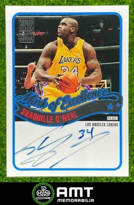 2003-04 Topps #ME-SO Shaquille O'Neal Marca de Excelencia Automático Los Angeles Lakers Foto 1 de 3