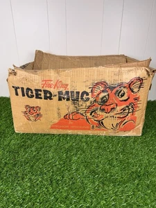 Caja de tazas Anchor Hocking Fire King Esso Tony The Tiger RARA de colección SOLO EN CAJA - Imagen 1 de 11
