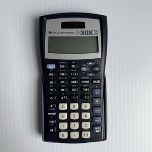 Texas Instruments TI-30X IIS Calcolatrice Scientifica Blu con Cover Testata Funzionante - Foto 1 di 4