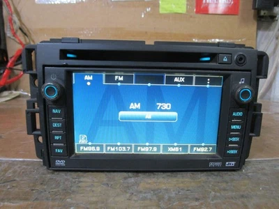 07-14 Chevy Tahoe Radio Stereo Navigation CD Player Receiver Display 25797978 Foto 1 de 4