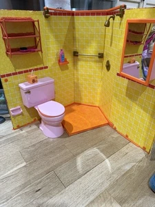 American Girl Doll julie Bathroom Shower Stall Play Set (doll not included) - Picture 1 of 3
