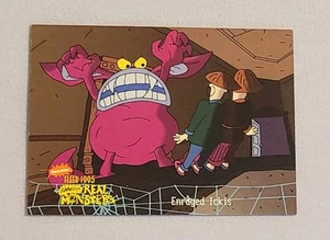 Fleer Ultra: ¡¡Aaahh!! Tarjeta coleccionable Real Monsters "ENRAGED ICKIS" #78 - Imagen 1 de 2