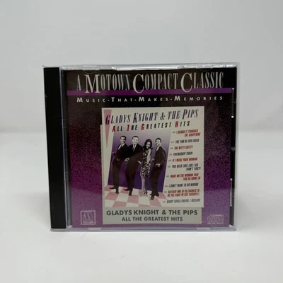 Gladys Knight & The Pips - All The Greatest Hits (CD, 1987, Made In Japan) Rare Foto 1 de 4