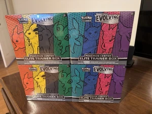 Pokemon Center Evolving Skies Elite Trainer Box (ETB) Set sigillato di 2 - Foto 1 di 5