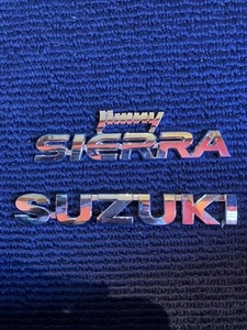 Suzuki Jimny Sierra Emblem 2pcs for JB74W & JB74 No Adhesive Included - Picture 1 of 1