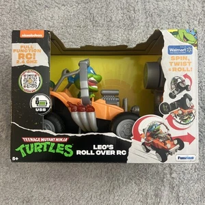 Teenage Mutant Ninja Turtles Remote Control Car Leo's Roll Over RC Rechargeable  - Picture 1 of 10