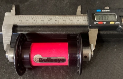 Bullseye MTB/carretera - Buje delantero 32h QR 100mm (ANTIGUO) Rosa/Negro EE. UU. Foto 1 de 4