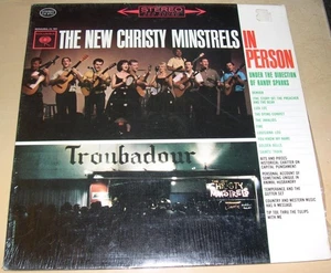 THE NEW CHRISTY MINSTRELS - In Person (LP, 1962) Very Good+ - Picture 1 of 1