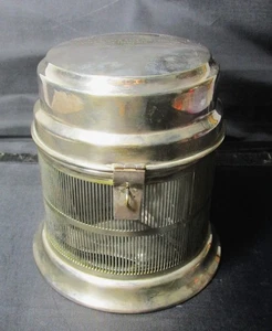 Unique AMERICAN ART DECO Apollo Silver Plated 3-Bottle Tantalus as Trophy, 1934 - Picture 1 of 10