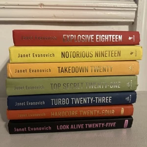 Posten von 7 Janet Evanovich Hardcover Büchern Stephanie Plum Romane - Bild 1 von 4