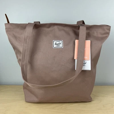 Herschel Supply Co. Mica Ash Rose Pink Tote Bag 12L Zip Top New With Tags! - Image 1 of 4