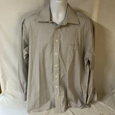 Burberry London Mens Shirt Long Sleeve Multicolor Plaid 17R 17 R USA Made FS! - Image 1 of 4