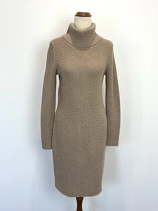 NEW Sportscraft Womens Cameron Knit Dress 8 S Camel Melange Pencil Merino Wool - Bild 1 von 11