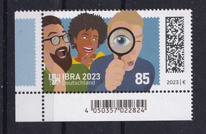 Germany 2023 Edge Michel 3766 Ibra Stamp Exhibition Magnifying Glass Philately - Picture 1 of 1
