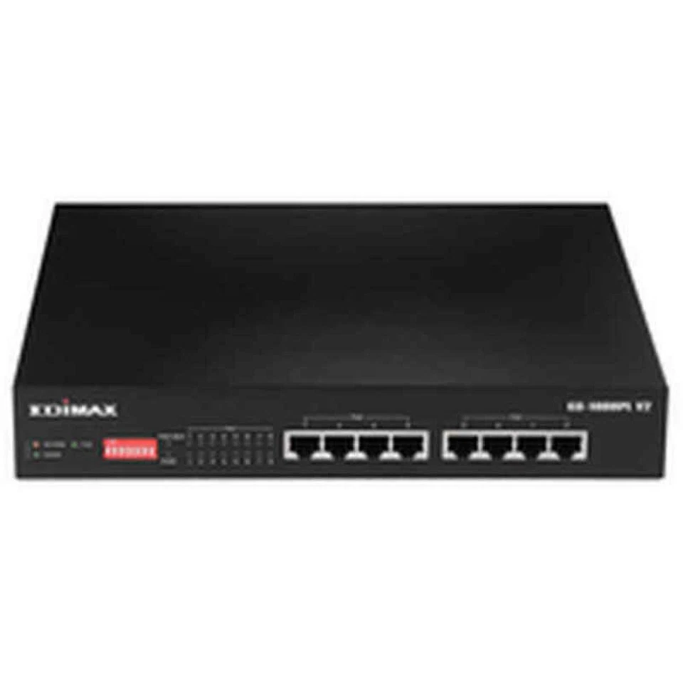 Switch Edimax GS-1008PL V2 Gigabit Ethernet Schwarz - Bild 1 von 1
