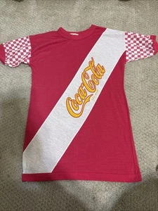 Vintage rare Coca Cola Shirt Size Medium M 8 10 Tshirt Women's - Picture 1 of 5