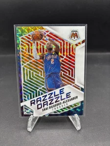 2024-25 Panini Mosaic Shai Gilgeous-Alexander #9 - Razzle Dazzle SSP Case Hit - Picture 1 of 2