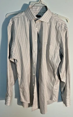 Joseph A Banks Reserve 正装衬衫 100% 埃及棉 15.5 英寸/33 英寸 — 第 1/4 张图片