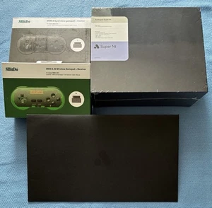 Analogue Super Nt SF + 2x 8bitdo SN30 2.4g Controllers BRAND New SEALED - SNES - Picture 1 of 7