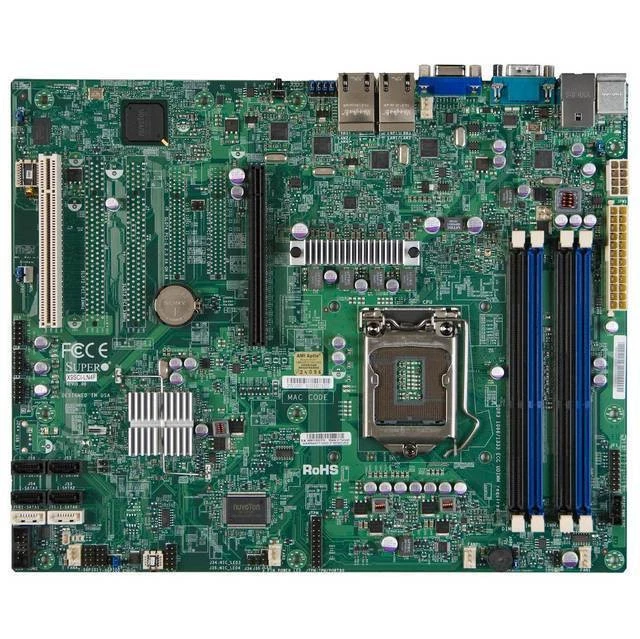 *NEW*SuperMicro X9SCI-LN4 Motherboard LGA1155/Intel C204/DDR3/PCI-E3.0/SATA3/ATX - Image 1 of 1