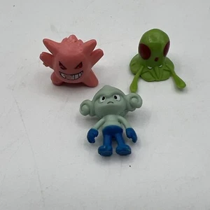 Pokemon Gumball Tentacool Gengar Miniature Size Action Figures 2007 Vinyl Lot - Picture 1 of 6