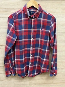 Ralph Lauren Plaid Red/Blue Flannel Sirt Mens Size Small - Picture 1 of 6