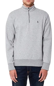 Polo Ralph Lauren halber Reißverschluss Pullover Mock Pullover Sweatshirt Pullover - Bild 1 von 10