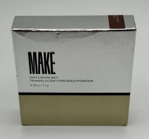 MAKE BEAUTY Diffusion Set Translucent Pressed Powder ~ TRANSLUCENT DEEP ~ .26 Oz - Picture 1 of 3