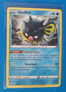 Qwilfish 051/202 Pokemon card Sword & Shield uncommon NM - Picture 1 of 1