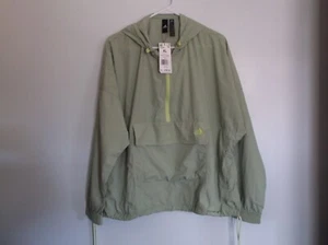 Adidas Women's Utility Anorak Jacket Magic Lime HG4487 Size XL NWT - Picture 1 of 6