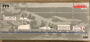 MARKLIN HO DIGITAL 2666 DRG JUNKERS TRANSPORT SET - Picture 1 of 6