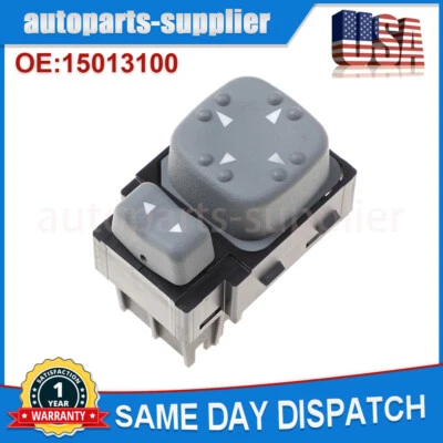 Interruptor de espejo retrovisor eléctrico para camioneta Chevy Blazer S10 GMC Jimmy S-15 Sonoma 15013100 Foto 1 de 4