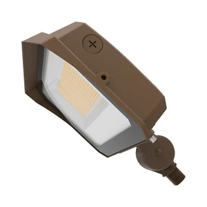 LED Flood Lights 15W/20W/35W Power Selectable with 3CCT Knuckle Mount 120-277V - Picture 1 of 7